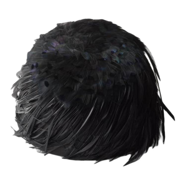 PRADA Cotton Fabric Baseball Caps Women's Black