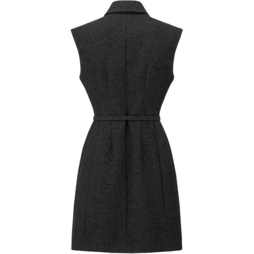 DIOR Sleeveless Dress Women's Black