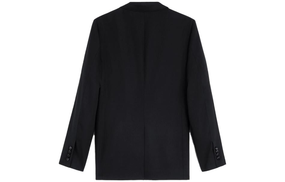 CELINE Classic Tux Jacket In Grain De Poudre