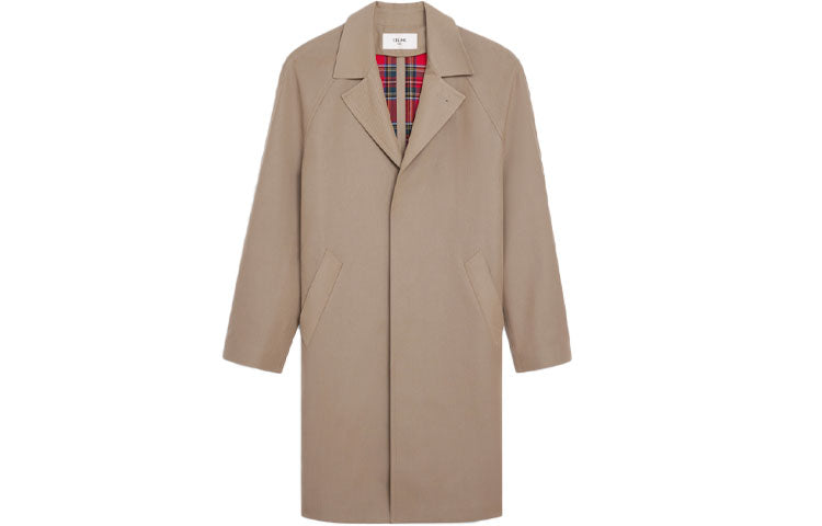 CELINE Coats Men Camel