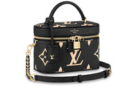 LOUIS VUITTON Vanity Pm Black/Beige