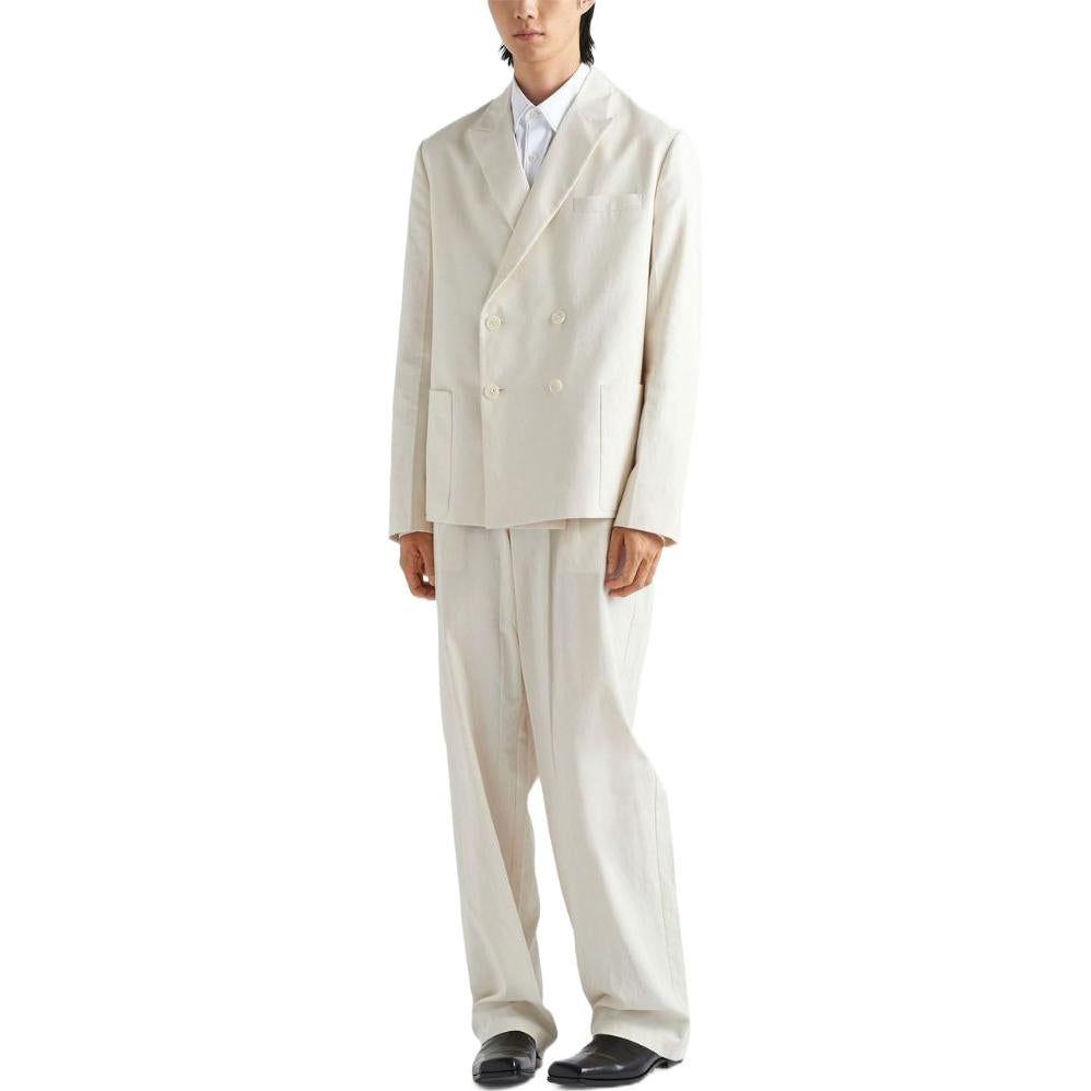 PRADA Double Breasted Tailored Blazer