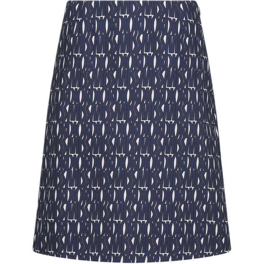 DIOR Casual Long Skirts Women's Navy