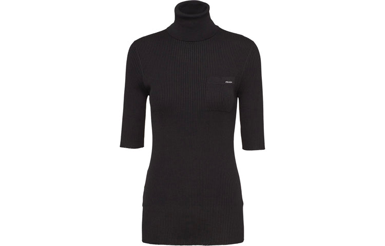 PRADA Crop Tops Women's Black