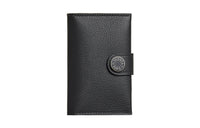 HERMES Evercolor Calfskin Card Holder Women's Black