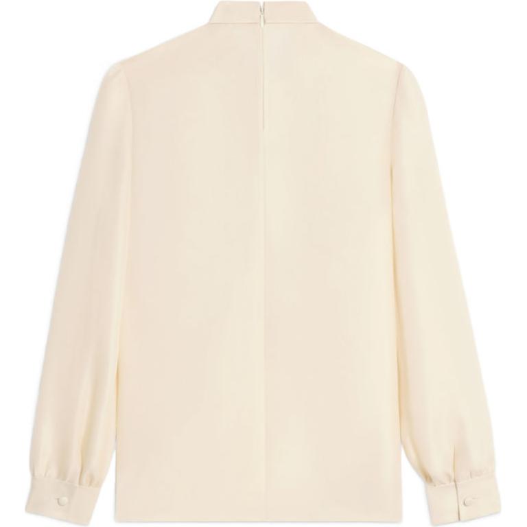 CELINE Blouse With Maxi Bow In Silk