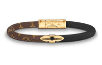 LOUIS VUITTON Calfskin Bangles Unisex Brown