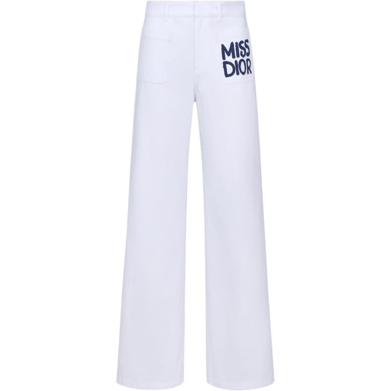 DIOR FW24 Casual Pants Women's White