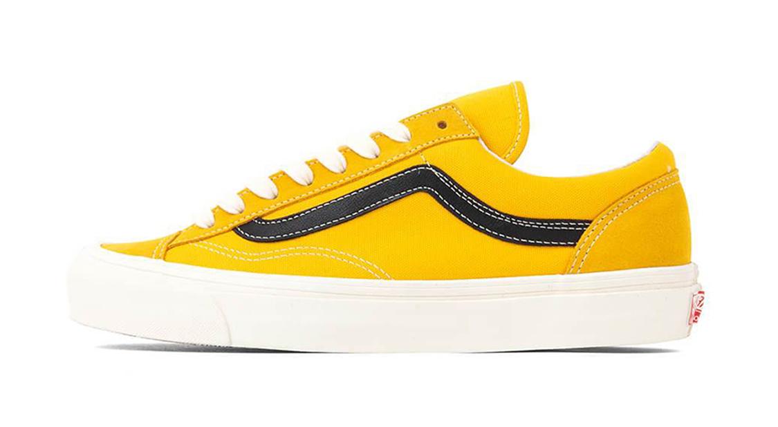 Vans Vault OG Style 36 LX black Marshmall 'Black Yellow White' VN0A4BVEVZ61