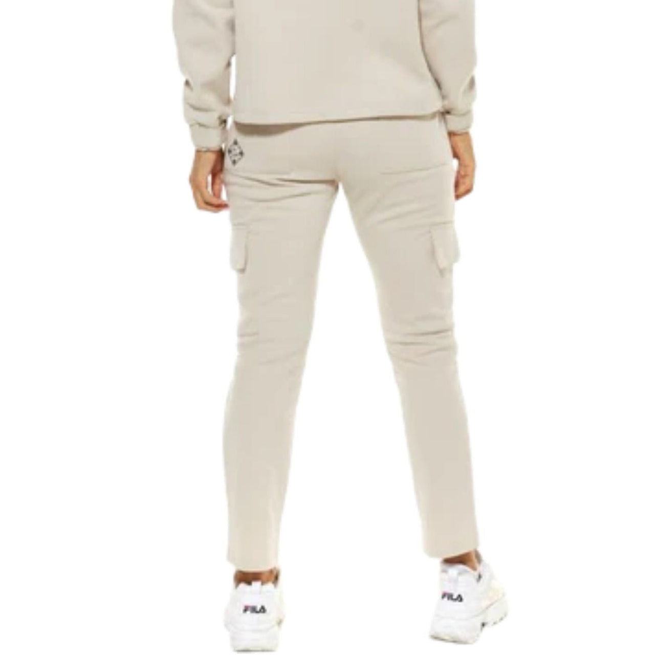 (WMNS) House of Cenmar Cargo-Pockets Pants 'Beige' HOC-BCP