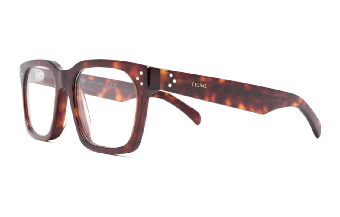 CELINE Eyeglass Frames Men Brown