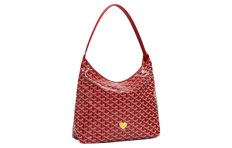 GOYARD Canvas With Leather Hobo Bag Shoulder Bag Shoulder Bag Women's