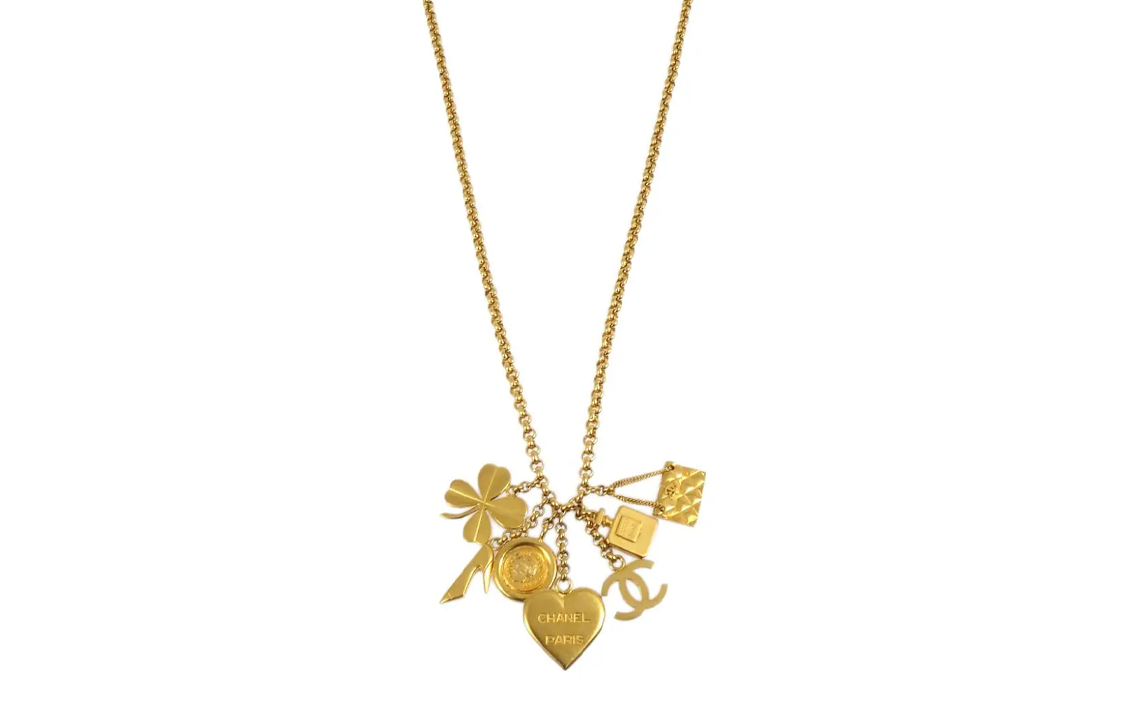 CHANEL 1996 Icon Pendant Necklace
