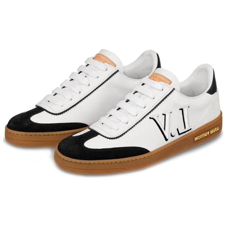 LOUIS VUITTON Lv Frontrow Sports Shoes Black/White Women's