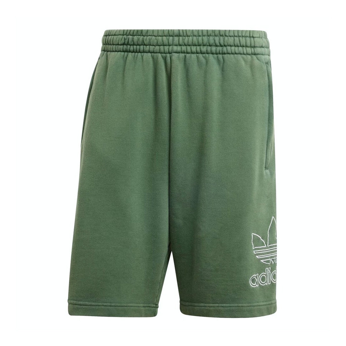 adidas Adicolor Outline Trefoil Shorts Asia Sizing 'Green' IR8004