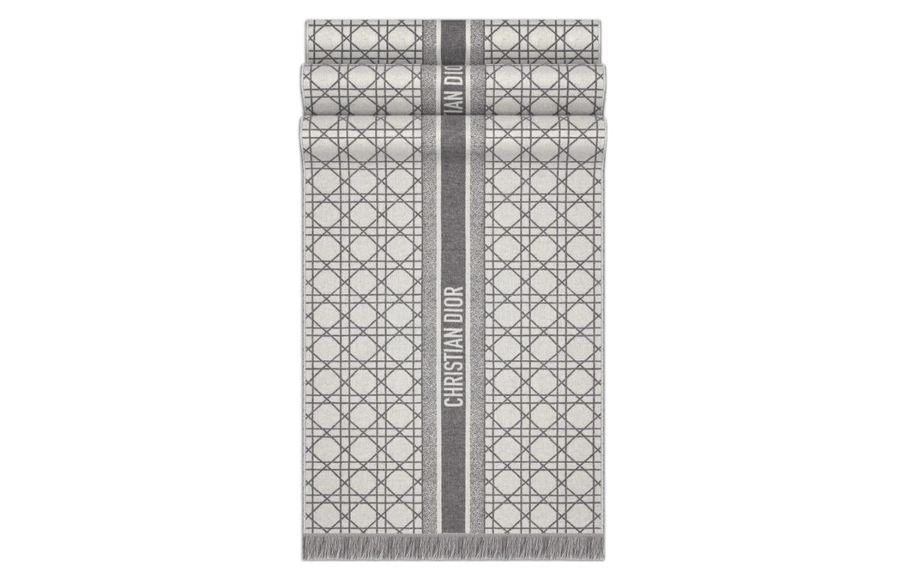 DIOR Cashmere Knit Scarves Women's