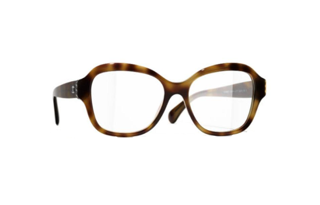 CHANEL - Square Eyeglass Frames Women's Tortoiseshell