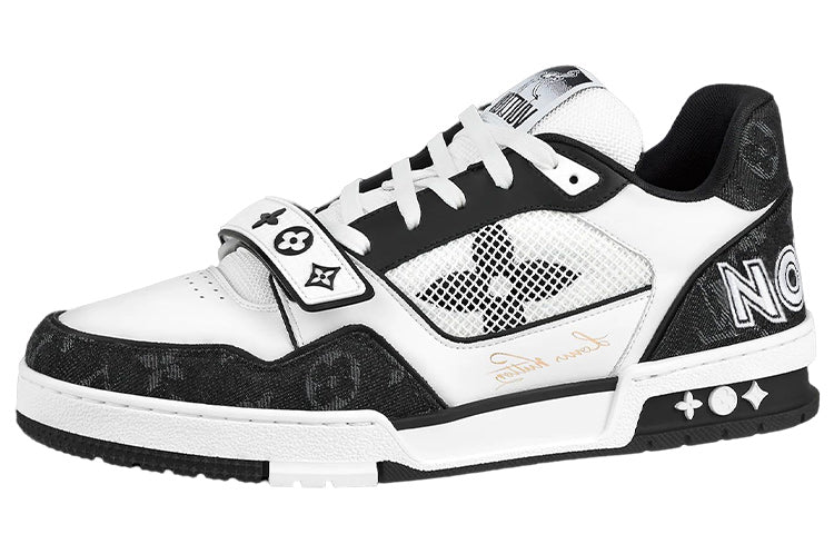 حذاء رياضي LOUIS VUITTON Lv 'White Black Velcro'