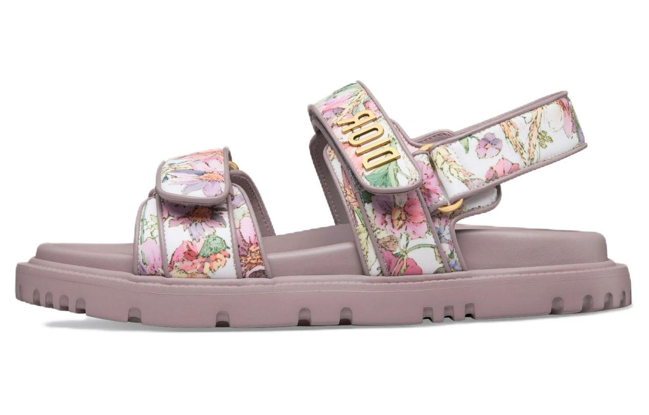 DIOR Beach Sandals Women's Light Purple