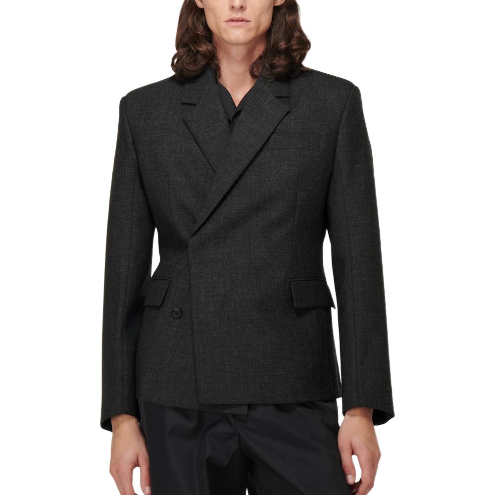 PRADA Double Breasted Long Sleeved Blazer