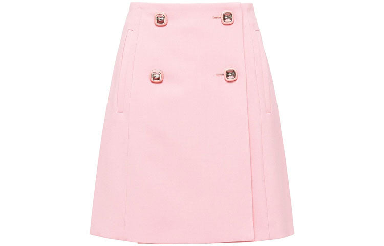 PRADA Casual Short Skirts Women's Pink
