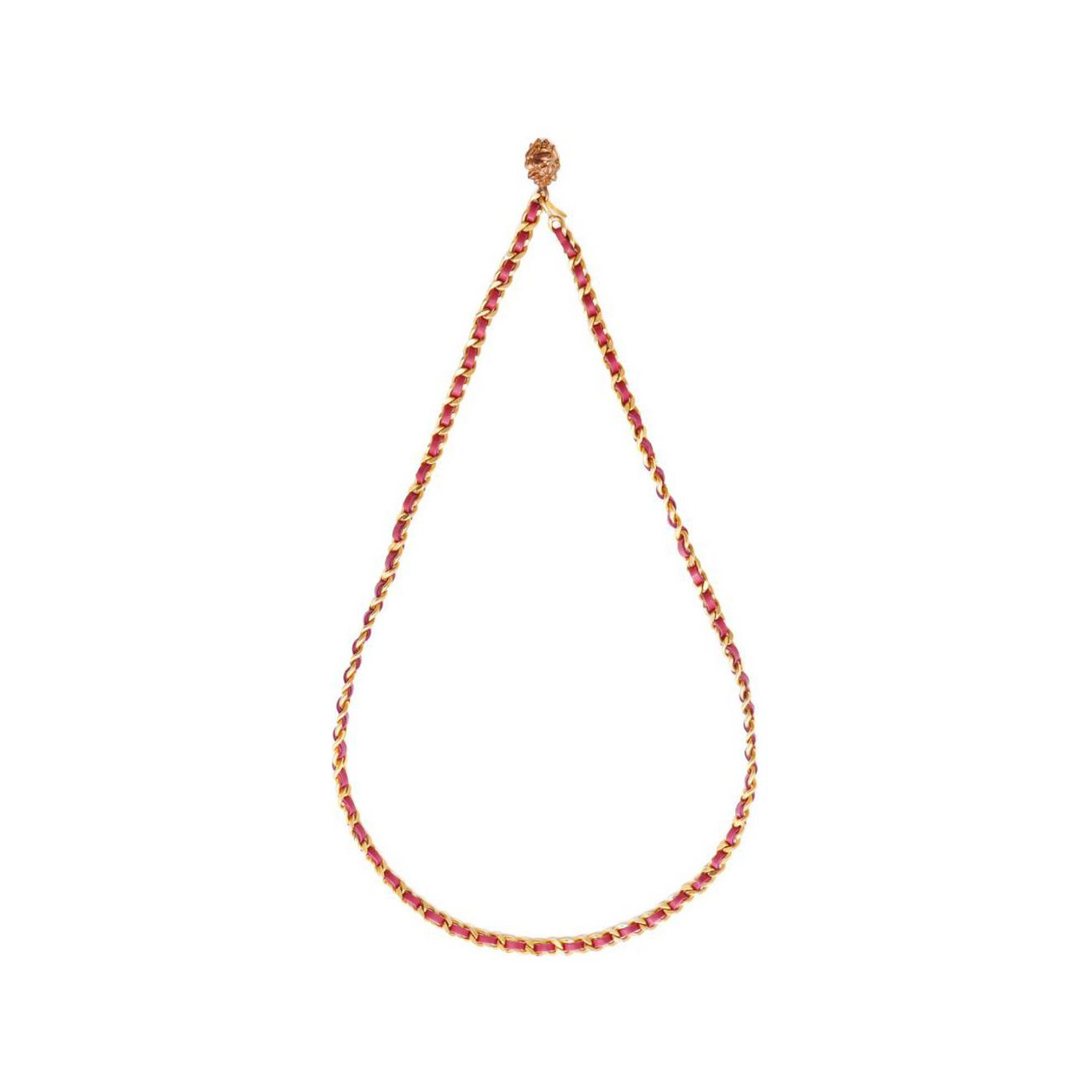 CHANEL 1990s Lion motif Chain Belt