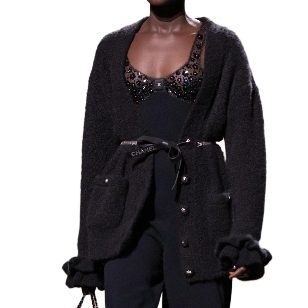 CHANEL FW24 Knitwear Women's Black