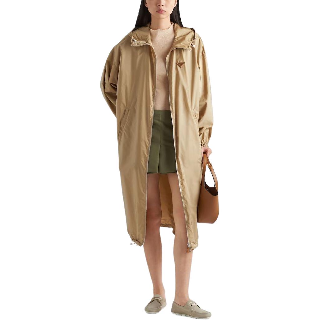 PRADA Coats Women's Beige