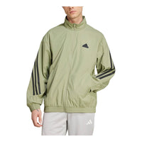 adidas Future Icons 3-Stripes Woven Tracksuit Jacket 'Tent Green' IW8546