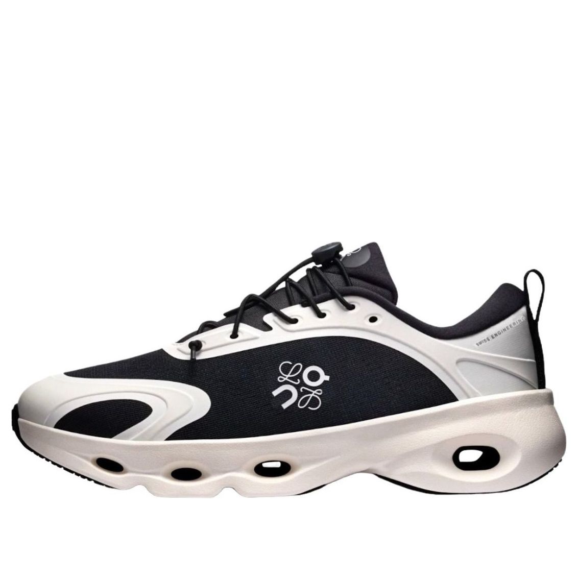 (WMNS) On Running x Loewe Cloudsolo 'Black Eggshell' 3WF30605476