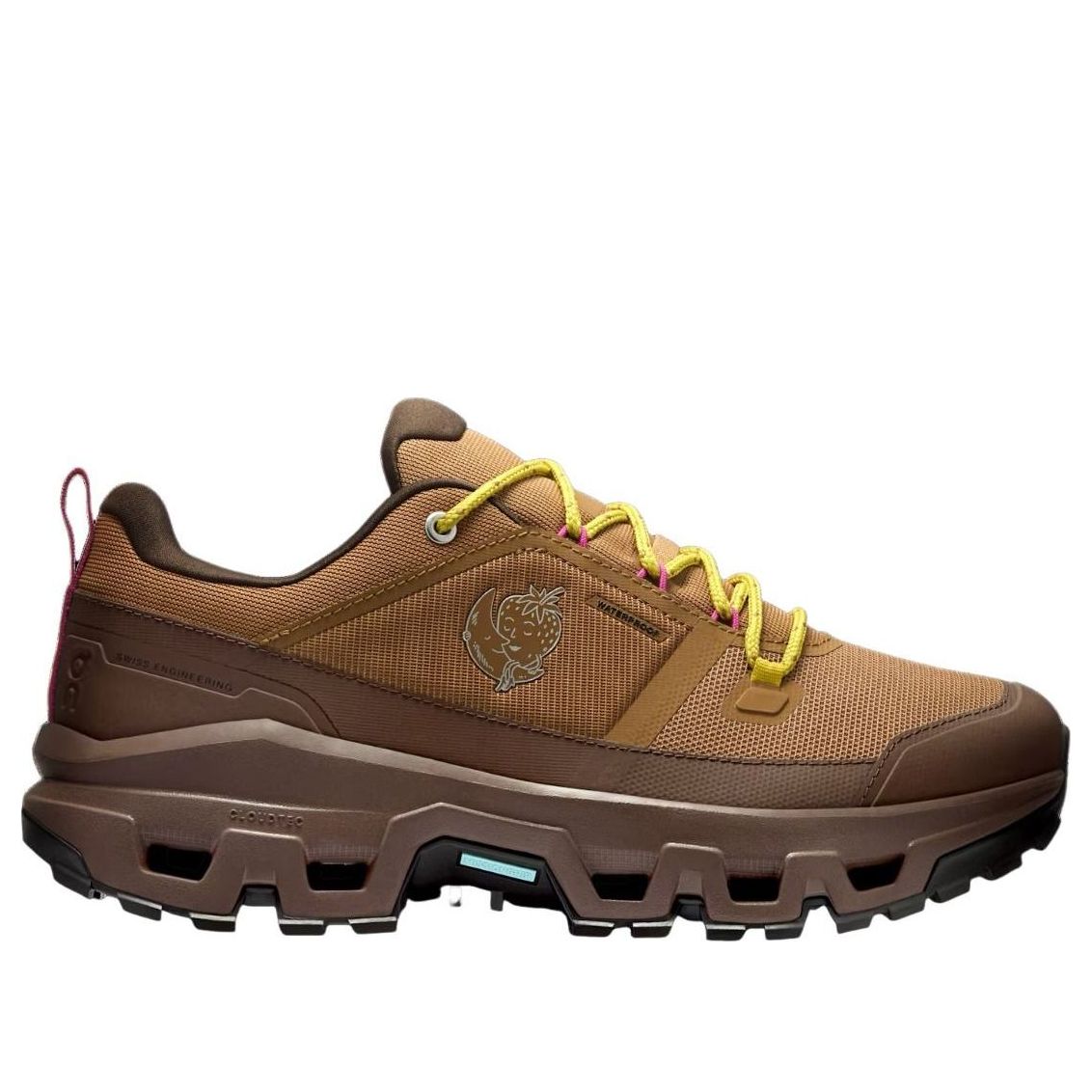 (WMNS) On Running x SHF Cloudrock Low Waterproof 'Sphinx Chestnut' 3WG11115556