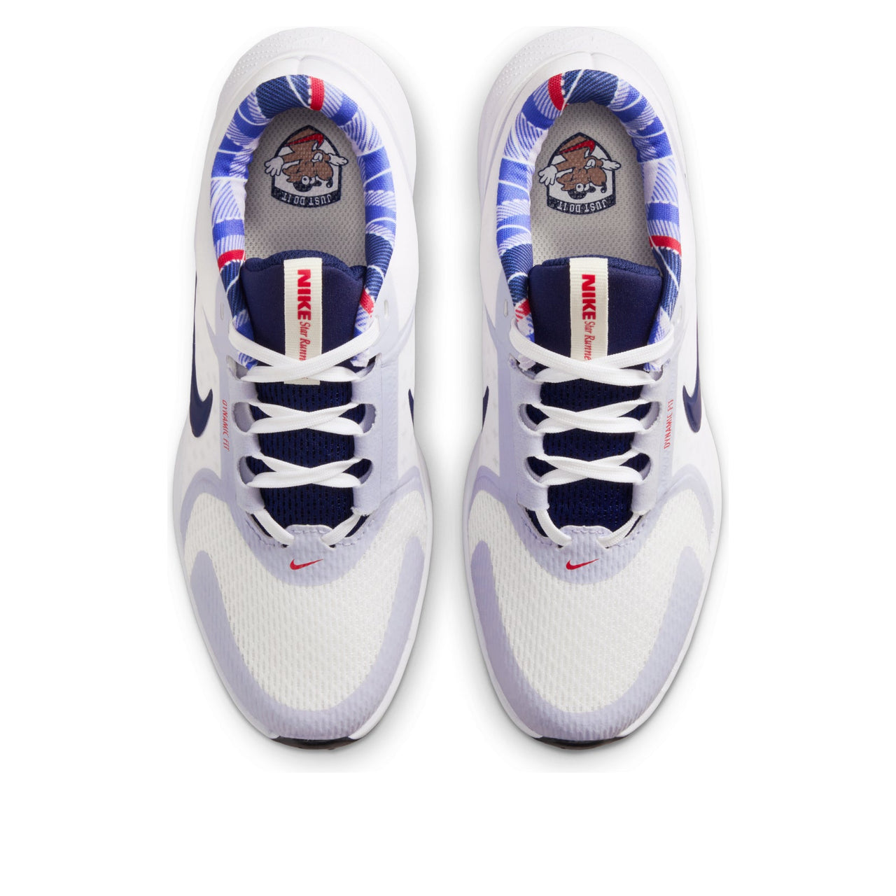 (GS) Nike Star Runner 5 'White Midnight Navy Fire Red' IH7336-141