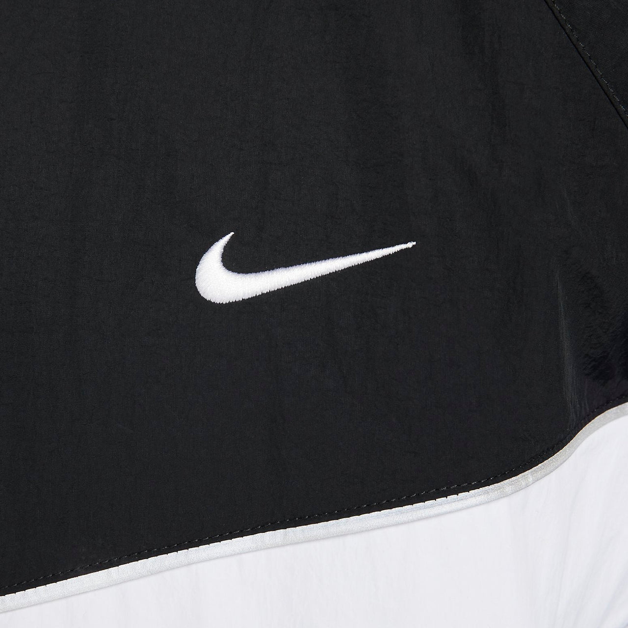 Nike Swoosh Woven Jacket 'Black White' DX0660-010