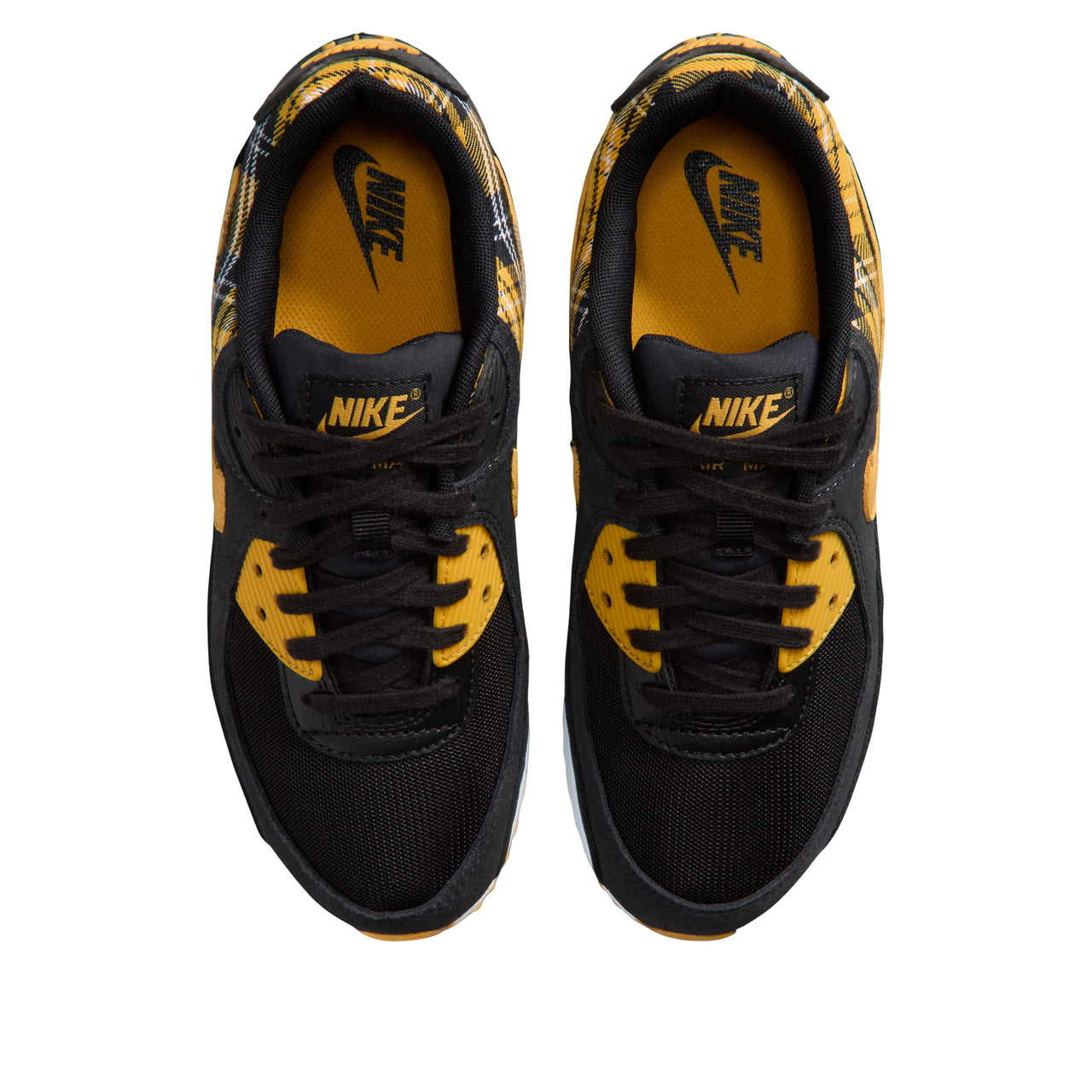 (WMNS) Nike Air Max 90 'Yellow Plaid' IR5598-001