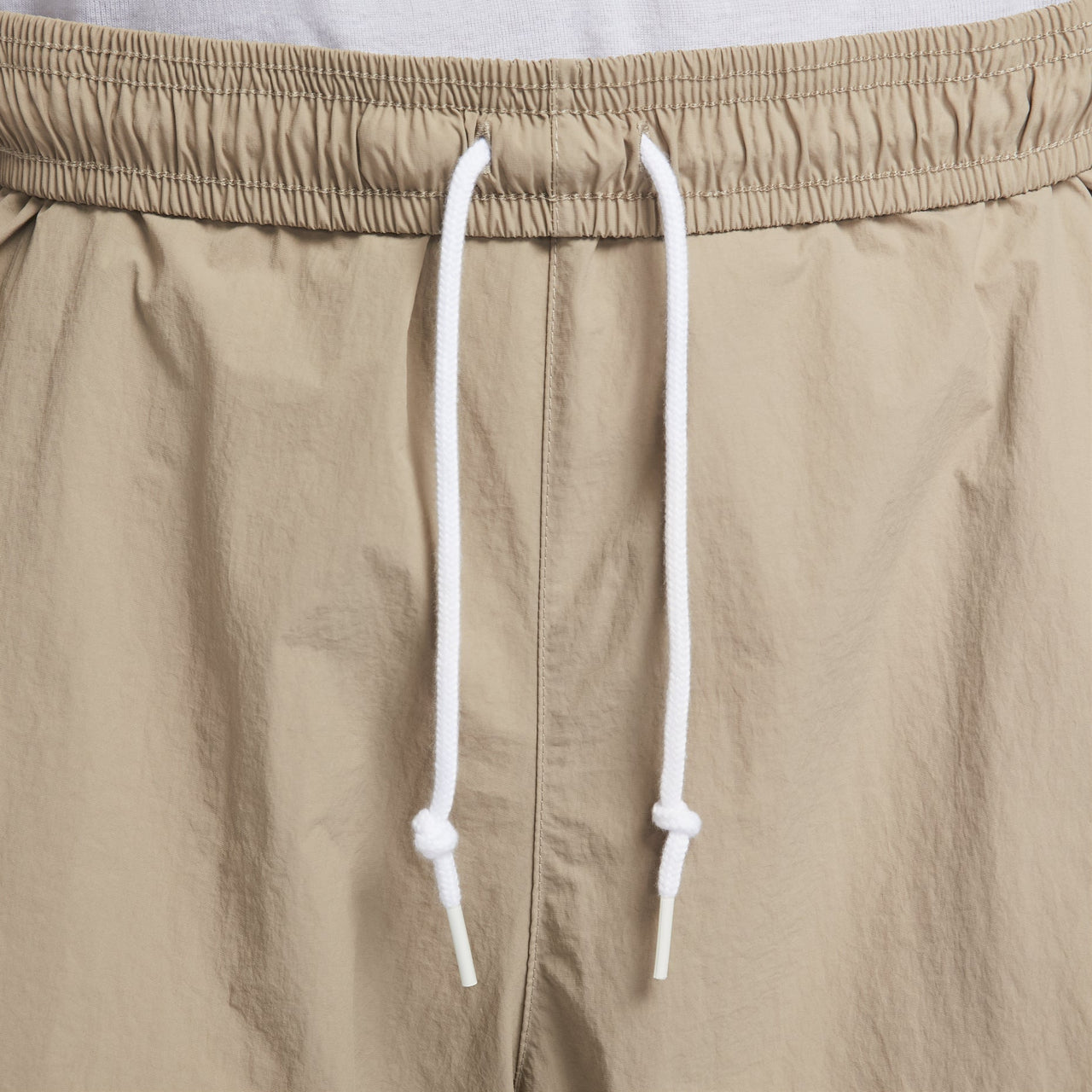 Nike Solo Swoosh Woven Shorts Asia Sizing 'Khaki' DX0750-247
