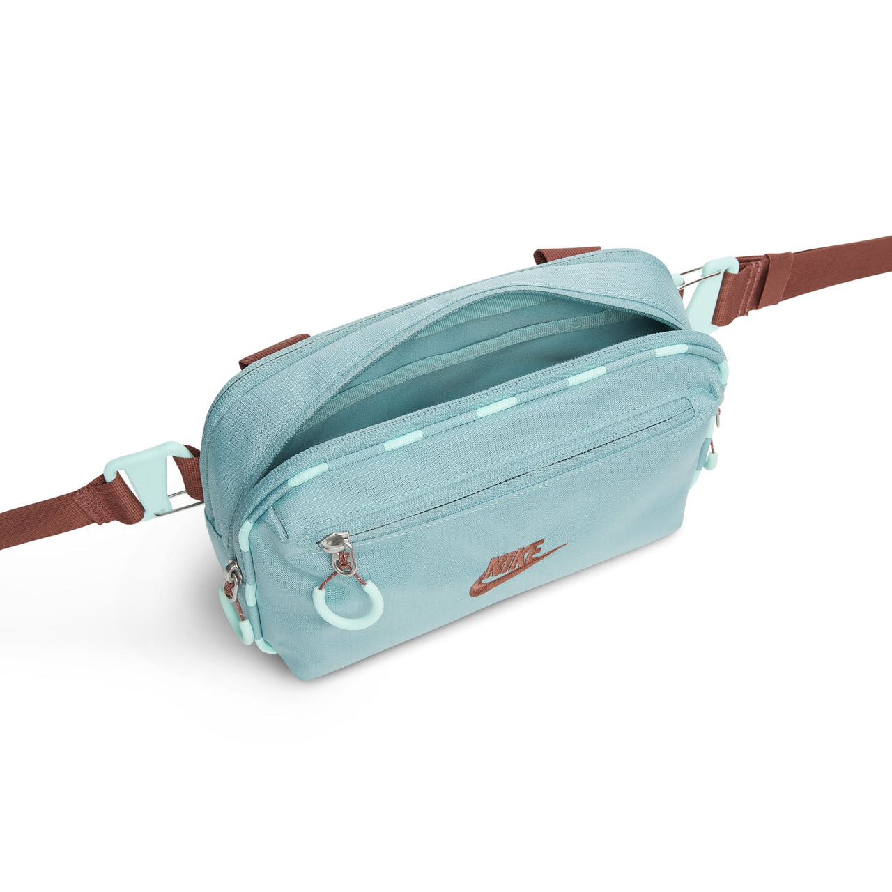 Nike Hayward Patrol Crossbody Bag 'Cannon Mint Red Sepia' HJ8229-017