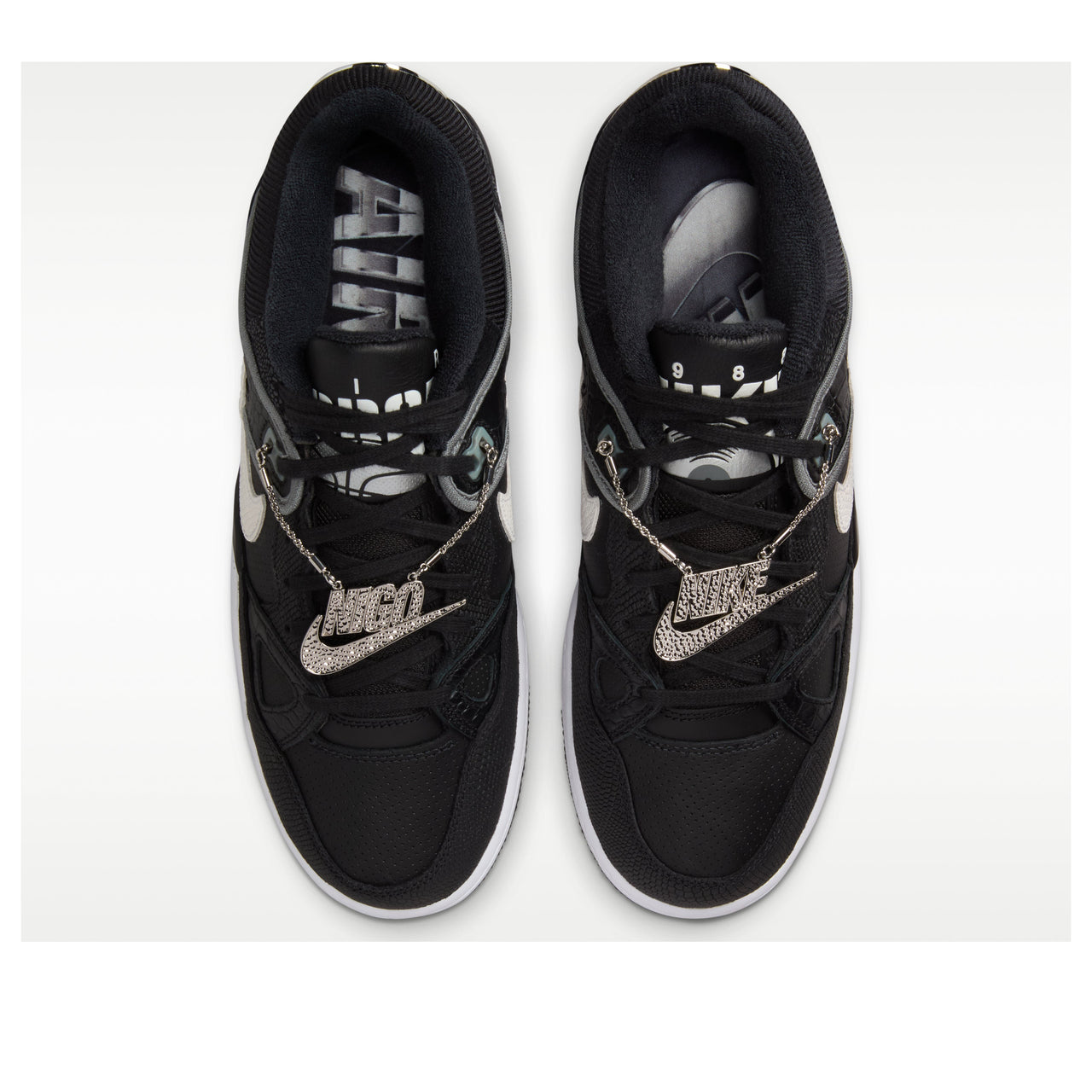 Nike x NIGO Air Force 3 'Black White' HF7630-001