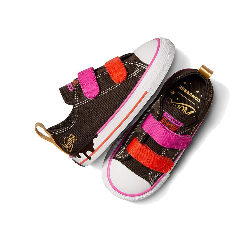 (TD) Converse x Wonka Chuck Taylor All Star Easy On Low Top 'Brown' A08157C