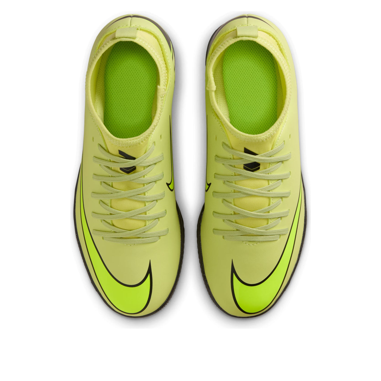 (GS) Nike Jr. Mercurial Superfly 10 Club IC 'Limelight Hyper Crimson Volt' FQ8320-300