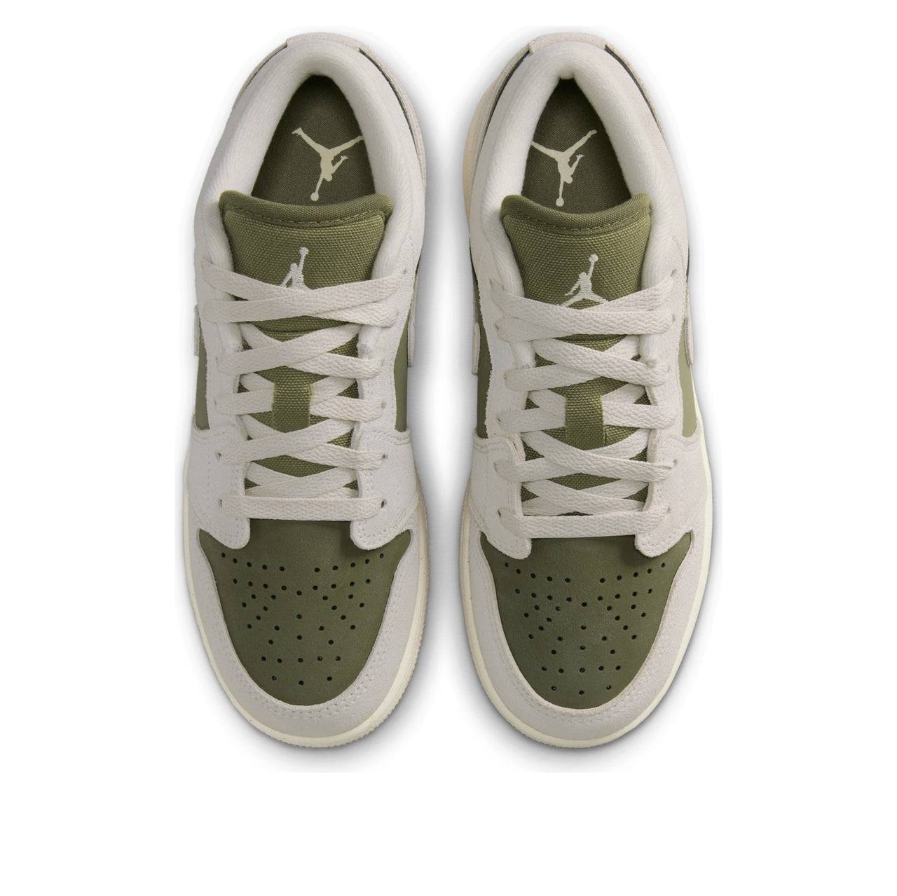 (GS) Air Jordan 1 Low SE 'Medium Olive Sail' HV4396-201