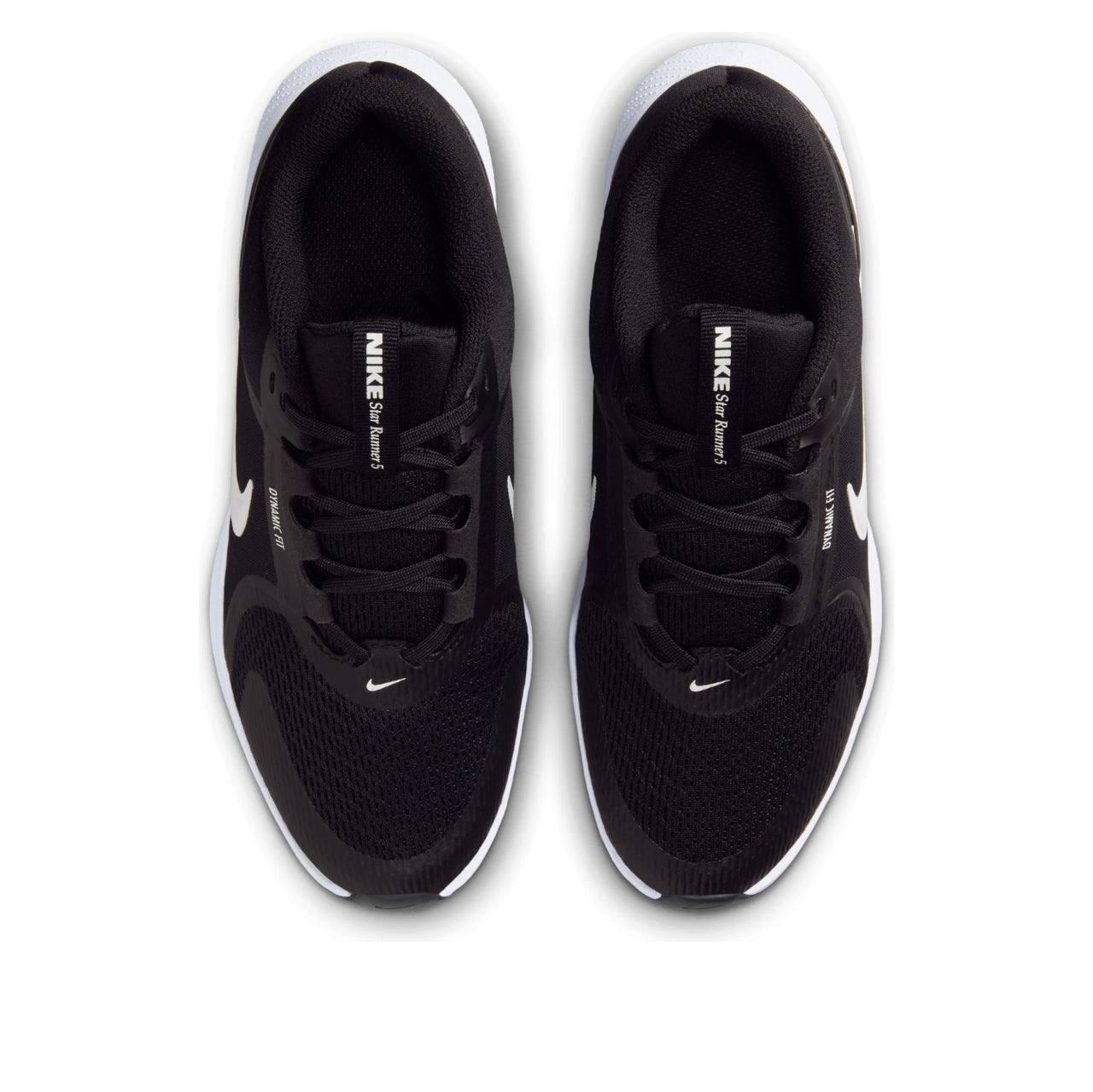 (GS) Nike Star Runner 5 'Black White' HF7004-002