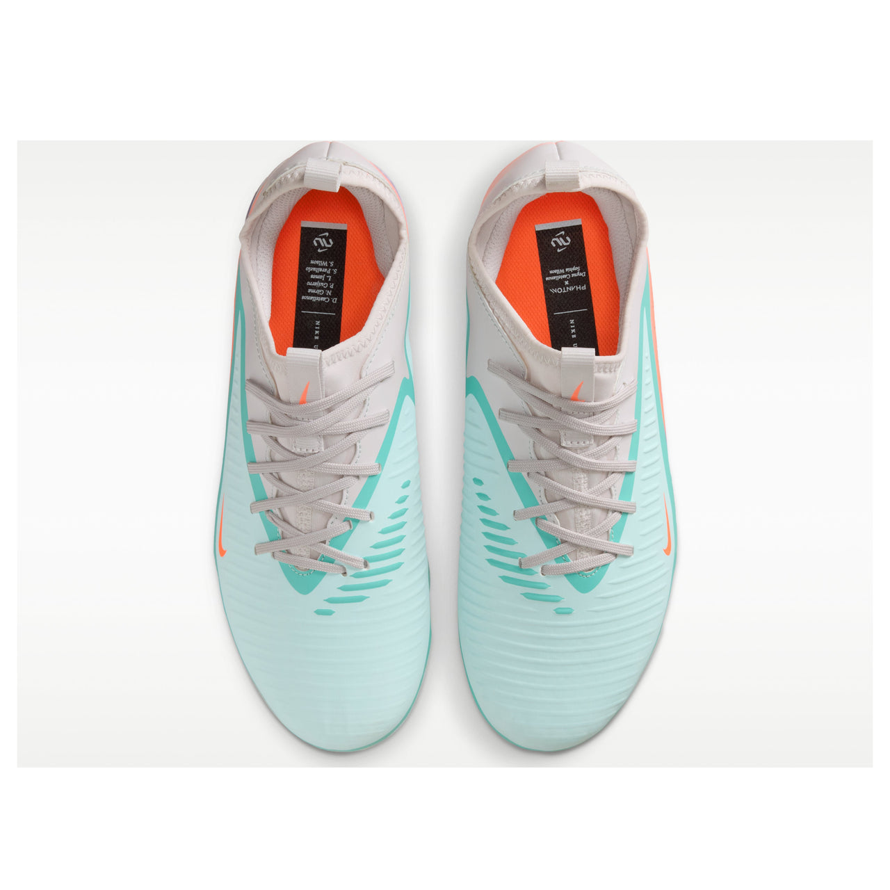 (GS) Nike United Jr. Phantom 6 Low Academy FG/MG 'Pistachio Frost Hyper Orange' IH2195-300