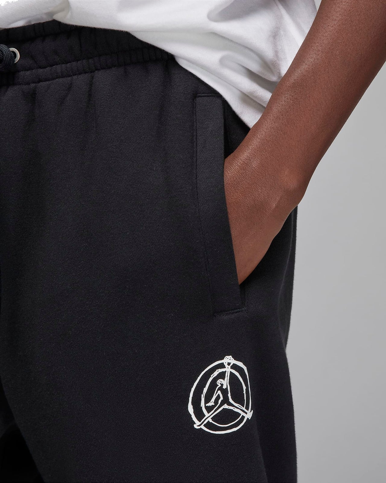 Air Jordan Jammie Holmes Artist Series Joggers Pants 'Black' FD7399-010