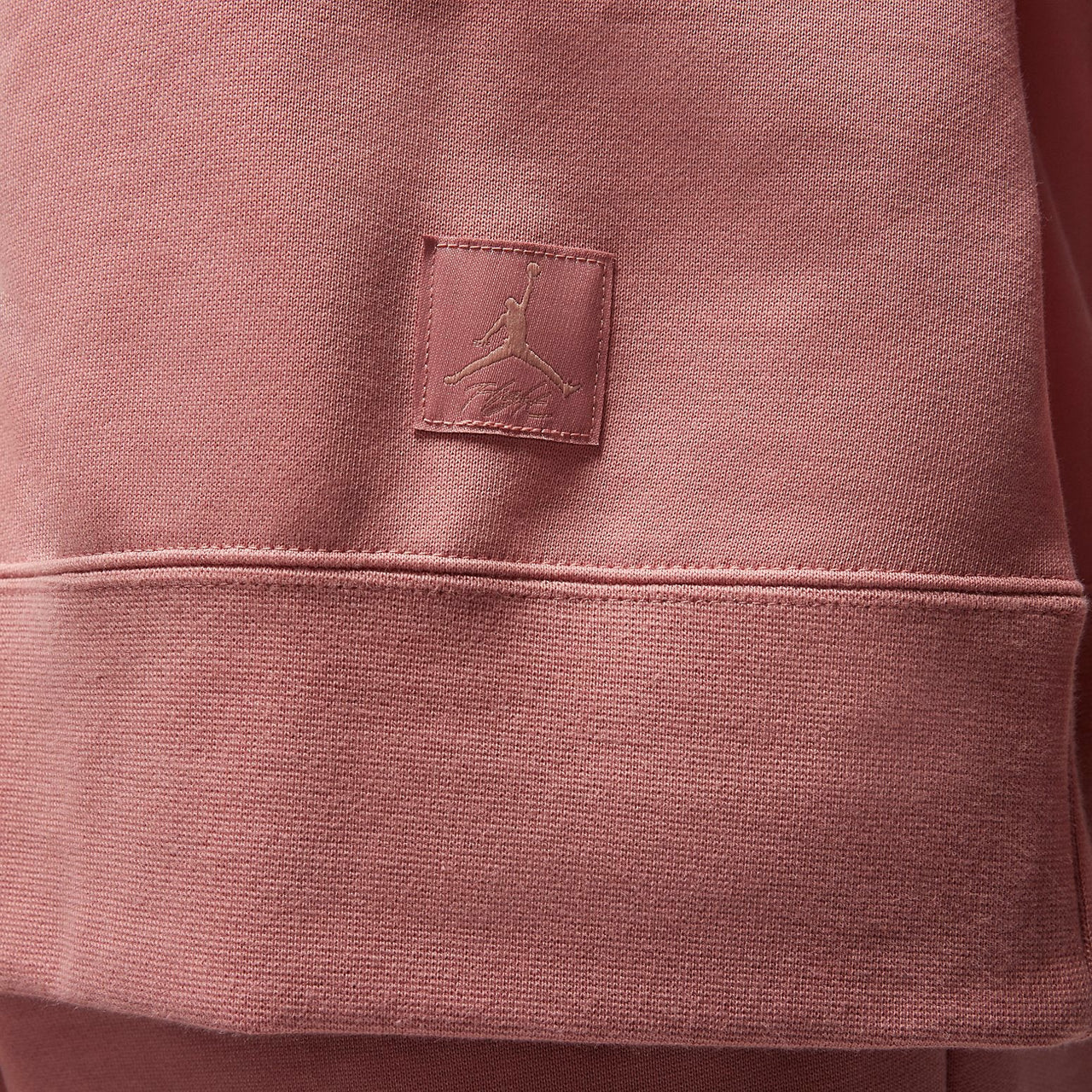 (WMNS) Air Jordan Flight Fleece Crewneck Sweatshirt 'Pink' FB5116-618