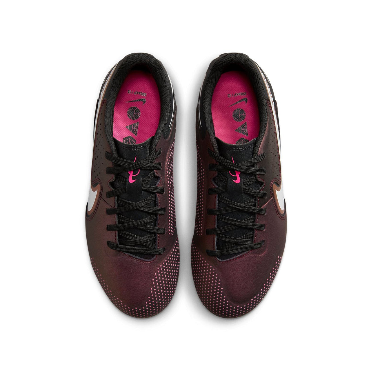 (GS) Nike Tiempo Legend 9 Academy MG Cleats 'Burgundy White' DR6065-510