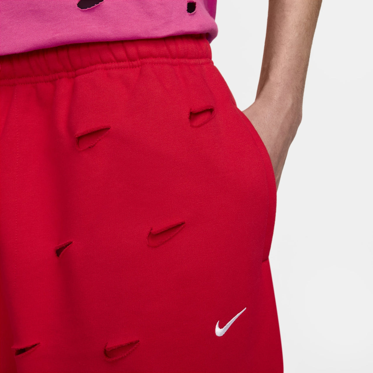 Nike x Jacquemus Swoosh Pants Asia Sizing 'University Red' FJ3269-657
