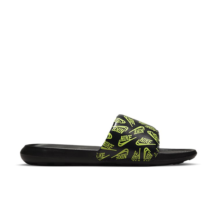 Nike Victori One Slide 'Repeat Logo - Black Volt' CN9678-010