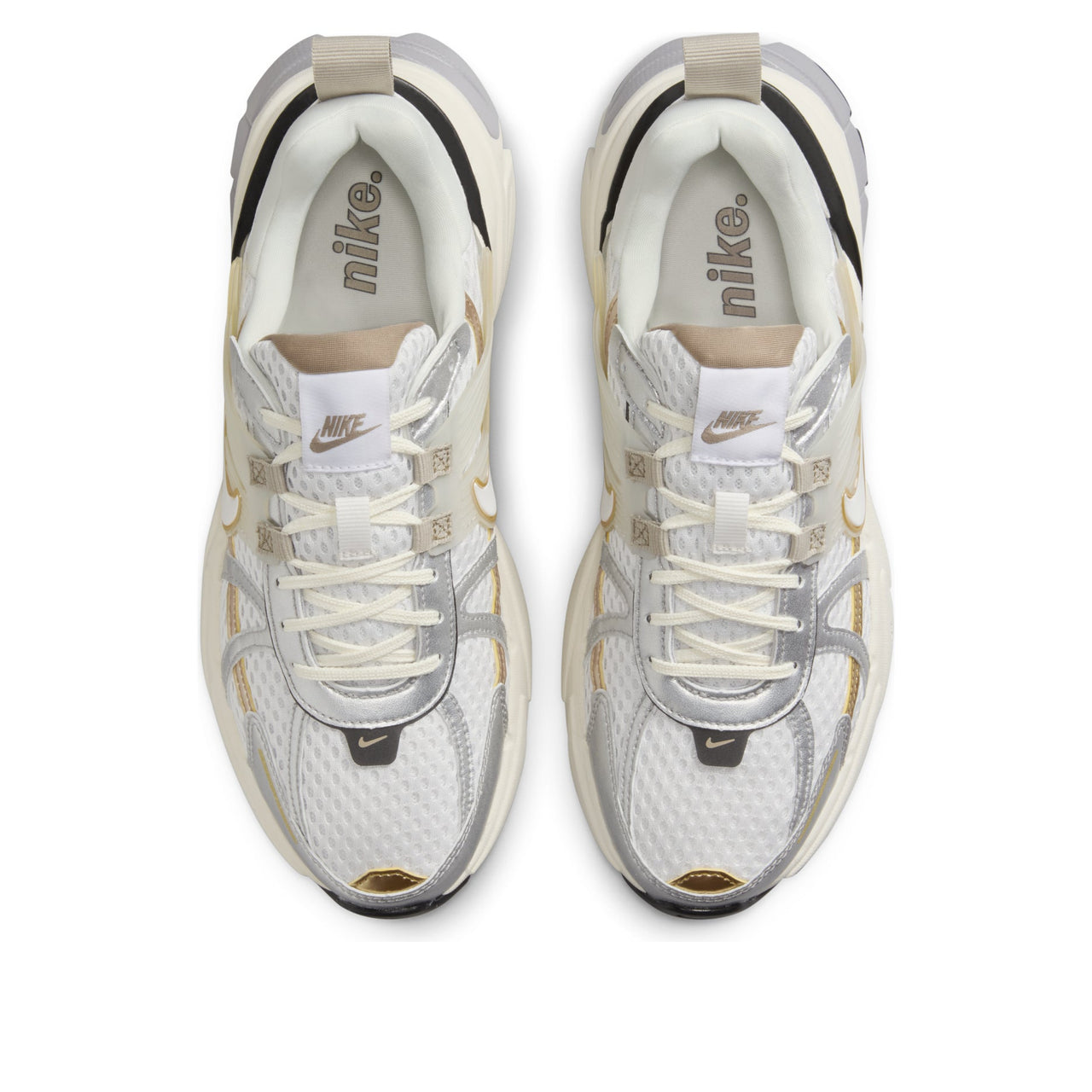 (WMNS) Nike V2K Run 'Khaki Metallic Silver' HJ7245-100