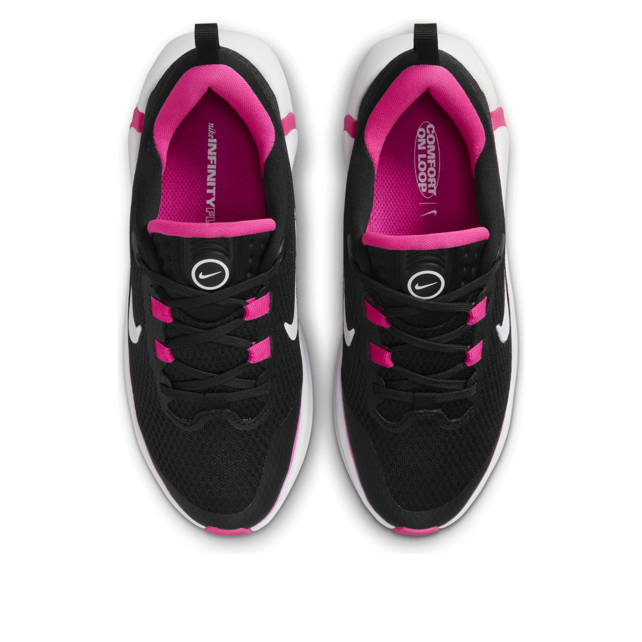 (GS) Nike Infinity Flow 'Black Laser Fuchsia' FD6058-003