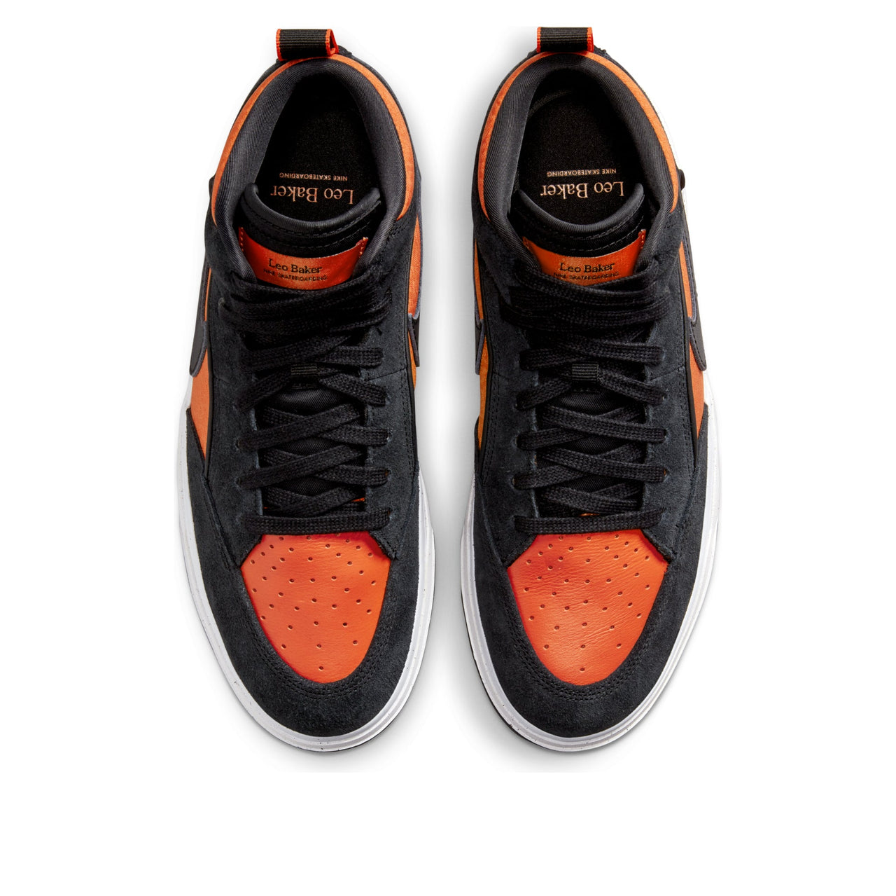 Nike React Leo SB 'Black Electro Orange' DX4361-002